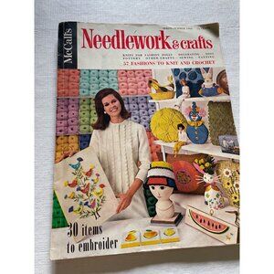 Vintage McCalls Spring-Summer 1966 Needlework & Crafts Magazine
